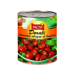 Gold cherry Tomatoes w/basil