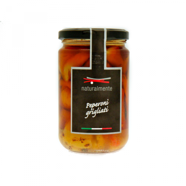 Grilled Peppers in Extra Virgin olive oil