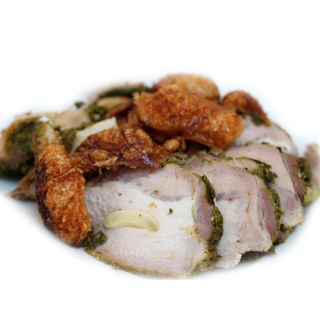 Roma Porchetta from Ariccia sliced