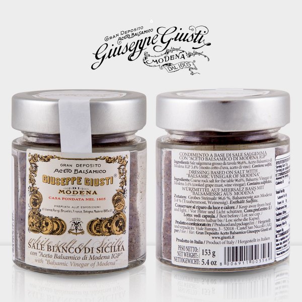Sea Salt with Balsamic Vinegar of Modena IGP