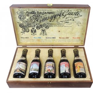 Giusti Balsamic Vinegar Historical  Expo Collections 20 Years 5x250ml