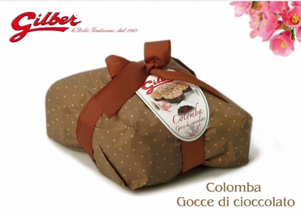 Colomba with Chocolate Drops