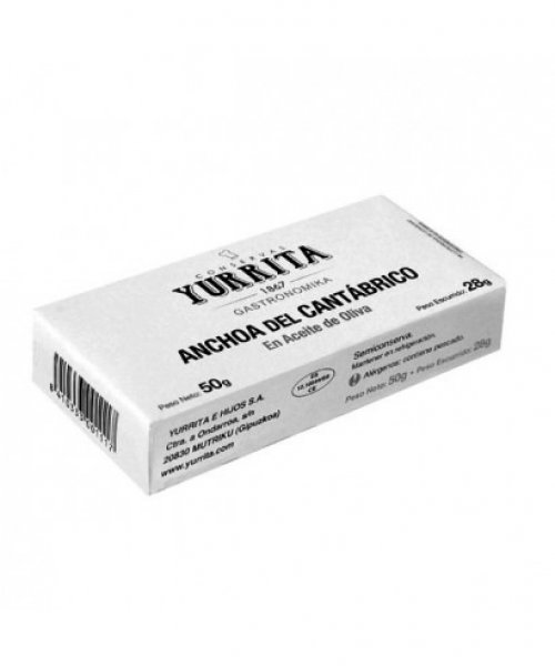 Cantabrico Yurrita Anchovies 50gr