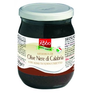 Calabrian BlackOlives cream Armonia w/ fennel seed 530g