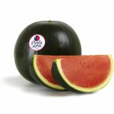 Watermelon Black Pearl sliced
