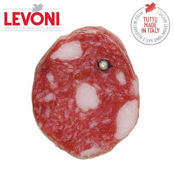 Salame Corallina sliced