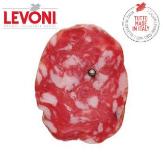 Salame del Po sliced