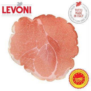 Culatello di Zibello DOP sliced