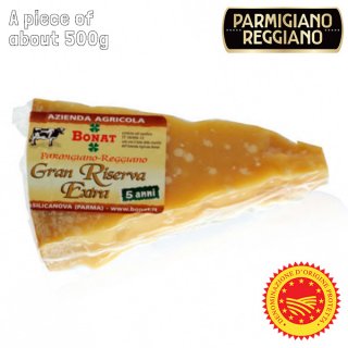 Parmigiano Reggiano DOP Gran Riserva Extra 5 years 500g