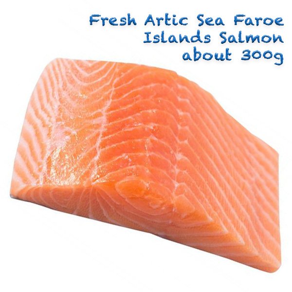 Fresh Arctic Sea Faroe Islands Salmon Fillet