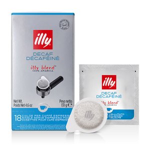 E.S.E. Coffee Pods Decaffeinated illy Blend, CLASSICO roast Decaffeinated