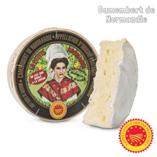 Camembert AOP La Petite Normande Verte Raw Milk 250g