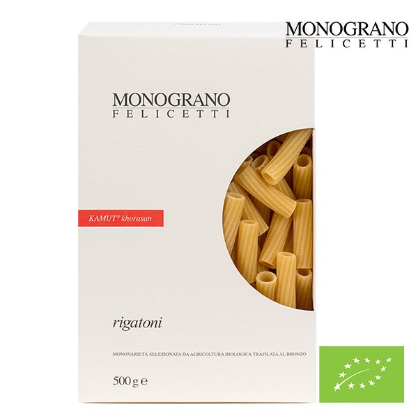 Organic Rigatoni Kamut Monograno Felicetti 500g