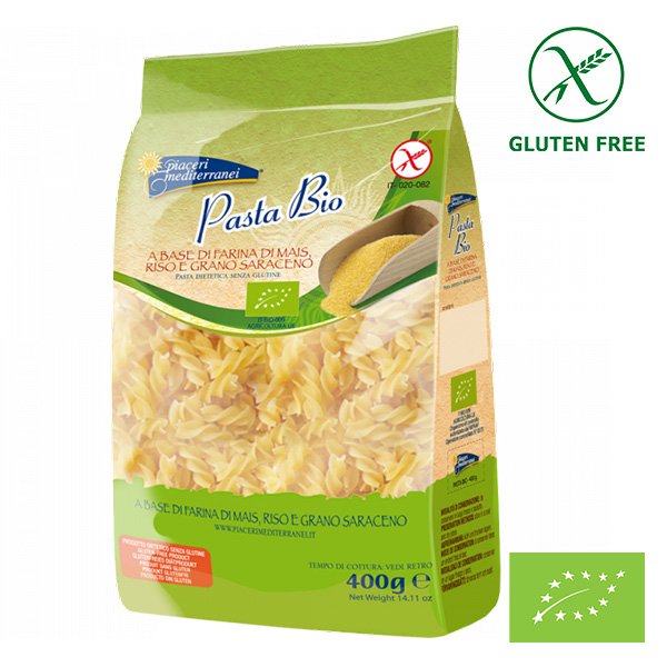 Gluten Free Organic Fusilli pasta 400g