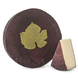 Ubriaco Cheese ripening under Red Wine Pomace