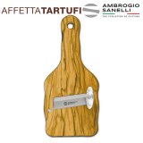 Olive Wood Truffle Slicer Plain Blade