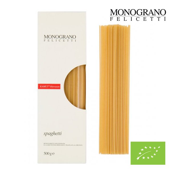 Organic Spaghetti Kamut 500g Monograno Felicetti