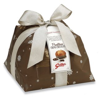 Panettone 1 Kg Gilber Gianduja Chocolate & Hazelnut