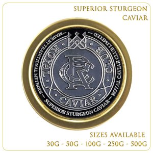 白銀鱘魚子醬（Superior Sturgeon Caviar)