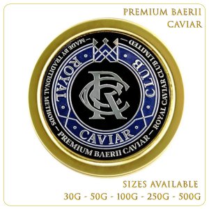 黑金西伯利亞魚子醬（Premium Bareli Caviar ）