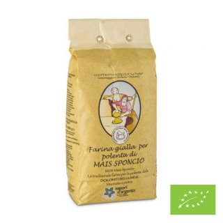 Organic Sponcio Dolomite Yellow Polenta Flour