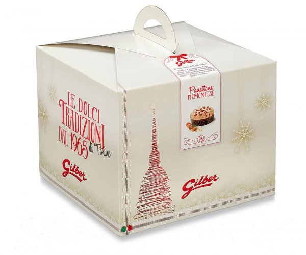 Piedmont Cake Hazelnut Frosting 1Kg - Carton box