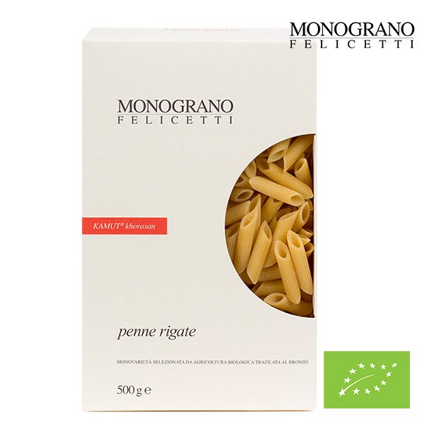 Organic Penne Rigate Kamut Monograno Felicetti 500g