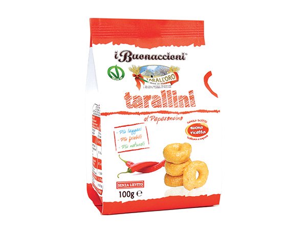 Apulia traditional Tarallini Chilli Pepper 100gr