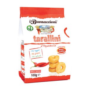 Apulia traditional Tarallini Chilli Pepper 100gr