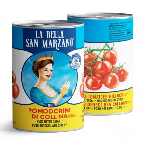 Pomodori Ciliegini di collina Pelati La Bella San Marzano