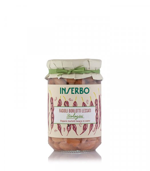 Organic Natural Cooked Borlotti Beans 300g