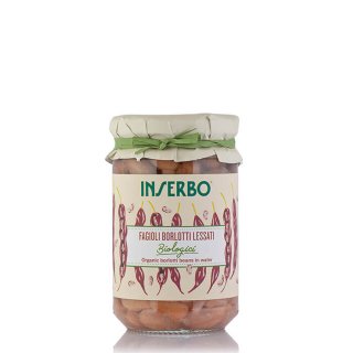 Organic Natural Cooked Borlotti Beans 300g