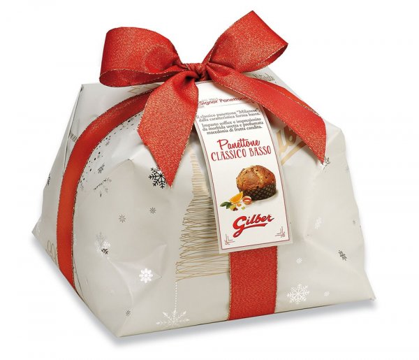 Panettone 1 Kg Gilber Classic - Hand Wrapped