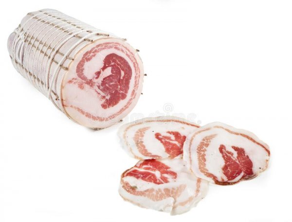 Round Pancetta sliced 200gr