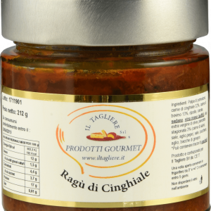 Wild Boar Meat Ragù Sauce 212g
