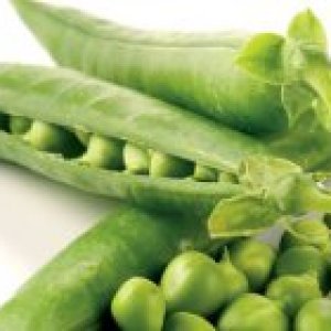 Fresh Green Peas flat